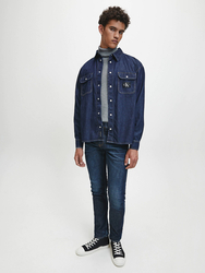 Calvin Klein pánský šedý rolák - S (P2D)