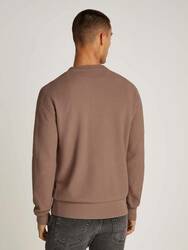 Calvin Klein pánský světle hnědý svetr - M (PFW)
