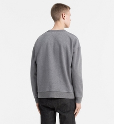Calvin Klein pánská šedá mikina Hayto - XL (025)