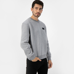 Calvin Klein pánská šedá mikina - L (P2D)