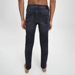 Calvin Klein pánské tmavě šedé džíny - 34/34 (1BY)