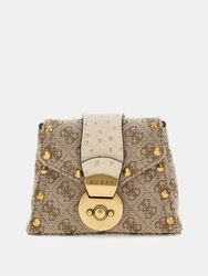 Guess dámská béžová crossbody kabelka - T/U (LTL)