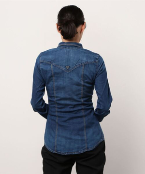 Guess dámská džínová košile - S (DKCT)