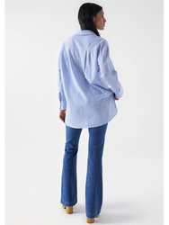 Salsa Jeans dámká pruhovaná košile - L (001)