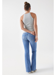 Salsa Jeans dámské zelené tílko - L (510)