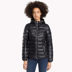 Tommy Hilfiger dámská černá přechodová bunda Basic