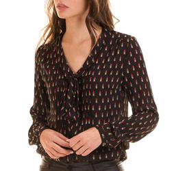 Guess dámská černá košile Carolina - XS (PN94)