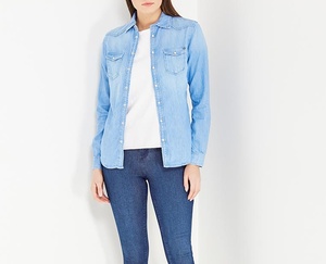 Pepe Jeans dámská džínová košile Rosie - XS (000)