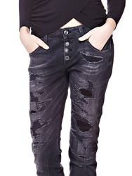 Guess dámské černé džíny - 30 (WIBK)