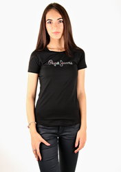 Pepe Jeans dámské černé tričko Juana - XS (999)