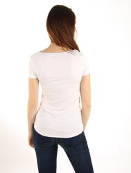 Pepe Jeans dámské bílé tričko Violeta - XS (803)