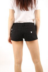 Guess dámské černé šortky New Amelia - 28 (A996)