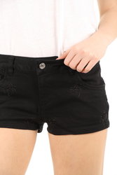 Guess dámské černé šortky New Amelia - 28 (A996)