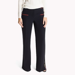 Tommy Hilfiger dámské tmavě modré kalhoty Macey