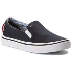 Tommy Hilfiger dámské tmavě modré slip on tenisky