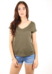 Pepe Jeans dámské zelené tričko - XS (765)