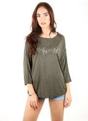 Pepe Jeans dámské zelené tričko - XS (765)