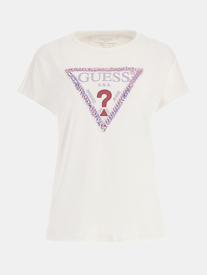 Guess dámské bílé tričko - XS (G011)