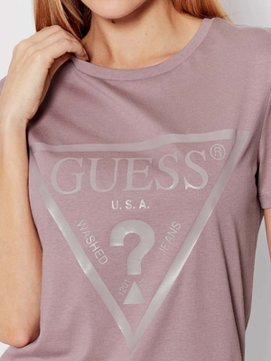 Guess dámské fialové tričko - XS (A406)