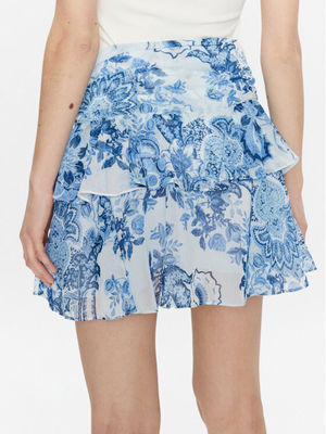 Guess dámská modrá sukně - XS (P7FR)