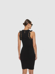 Guess dámské černé šaty - XS (JBLK)