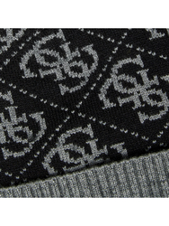 Guess dámská černo šedá čepice - L (COA)
