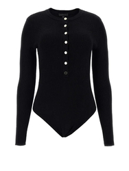 Guess dámské černe pletené body - L (JBLK)