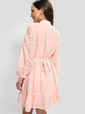 Guess dámské růžové šaty - M (F6W9)