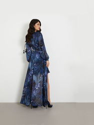 Guess dámské modré šaty - XS (P7PC)