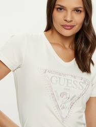 Guess dámské krémové tričko - M (G012)