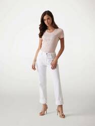 Guess dámské růžové tričko - XS (A61L)