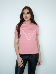 Guess dámské růžové tričko - S (G63U)