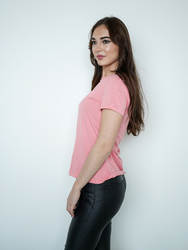 Guess dámské růžové tričko - S (G63U)