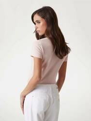 Guess dámské růžové tričko - XS (A61L)