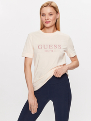 Guess dámské krémové tričko - XS (G65D)