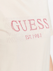 Guess dámské krémové tričko - XS (G65D)