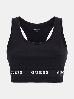 Guess dámský černý top - XS (JBLK)