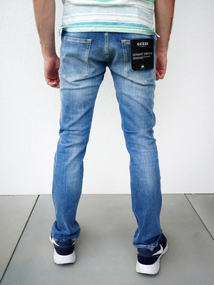 Guess pánské modré džíny - 33/34 (IDLE)