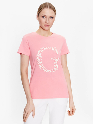 Guess dámské růžové tričko - M (G67R)