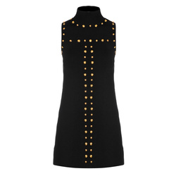 Guess dámské černé úpletové šaty Ronda  - XS (JBLK)