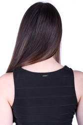 Guess dámské černé šaty - XS (JBLK)