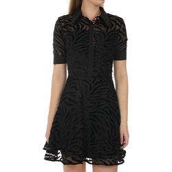 Guess dámské černé šaty - XS (JBLK)