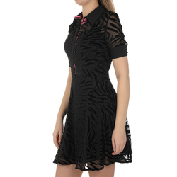 Guess dámské černé šaty - XS (JBLK)