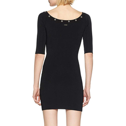 Guess dámské černé šaty Amelie - M (JBLK)