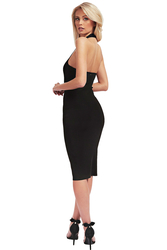 Guess dámské černé koktejlové šaty - XS (JBLK)