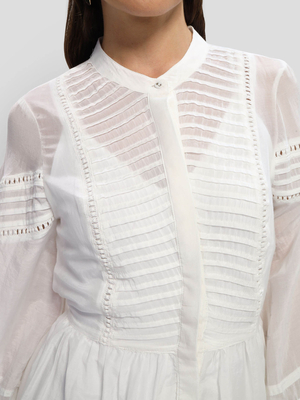 Guess dámské bílé šaty - XS (G011)