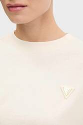Guess dámské krémové tričko - XS (G6K5)