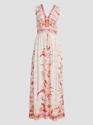 Guess dámské květované šaty - XS (P643)