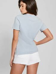 Guess dámské světle modré tričko - XS (G7N1)