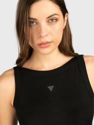 Guess dámský černý top - XS (JBLK)